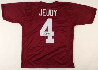 Jerry Jeudy Autographed Alabama Crimson Tide Jersey Jsa Wpp917213