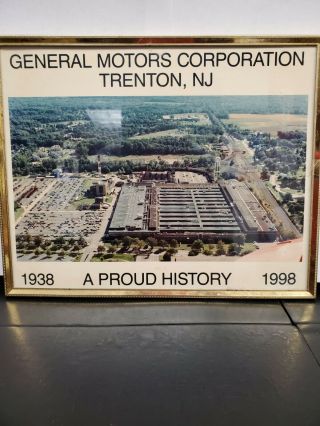 Vintage Picture Of General Motors Plant