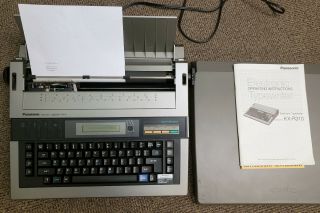 Vintage Panasonic R310 Electronic Correcting Memory Typewriter Kx - R310