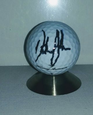 Pga Star Dustin Johnson Autographed Signed Golf Ball Jsa Certified