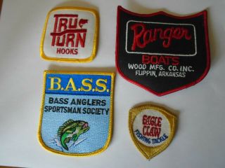 Vintage Fishing Patches 4