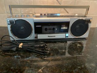 Vintage Panasonic Rx F2 Boombox Radio Stereo Cassette Player