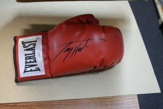 Larry Holmes Signed Everlast Boxing Glove " Easton Assassin " Hof Champ Jsa Cert