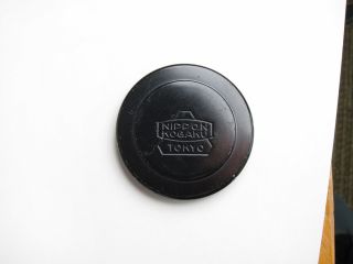 Nippon Kogaku Front Cap 46mm Vintage Black Paint Nikon Rangefinder