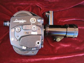 Vintage Beaulieu R16 Movie Camera Som Berthiot Paris Pan - Cinor