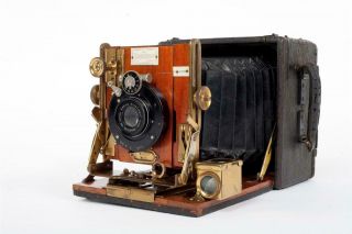 Vintage C1910 " The Sanderson  Regular Model " Hand And Stand Camera 680