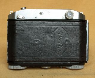Weltini German 35mm folding rangefinder camera Welta CLA Compur Rapid Tessar 3