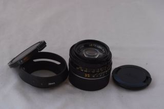 Leica 35mm F/2.  0 Summicron Lens 3307139 4th V 11310 Canada Digital M240