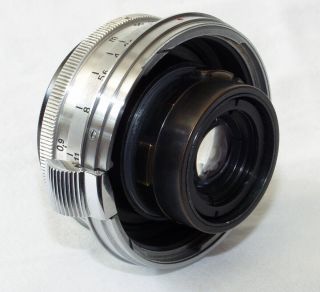 Zeiss Biometar 35mm/2.  8 for Contax with caps - scarce 2
