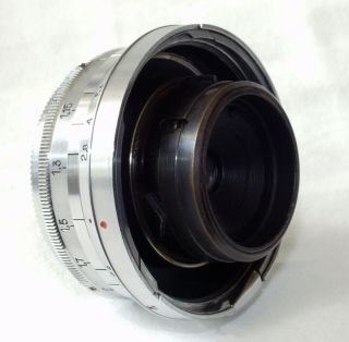 Zeiss Orthometar 3.  5cm/4.  5 for Contax with caps 2