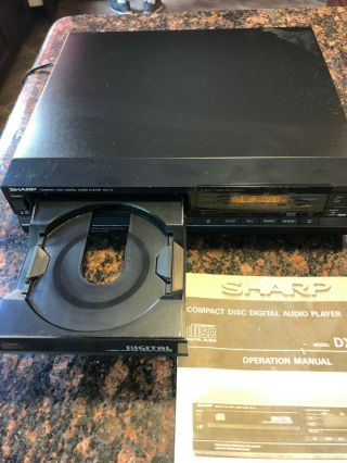 Vintage Sharp DX - 111 Compact Disc Digital Audio Player EX COND 2