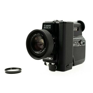 Near Canon 514 Xl - S Canosound 8 8mm Film Camera Motor/meter Runs 131