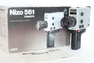 Braun Nizo 561 Macro 8 Camera Film Tested/ Fully Works/ Variogon 7 - 56mm