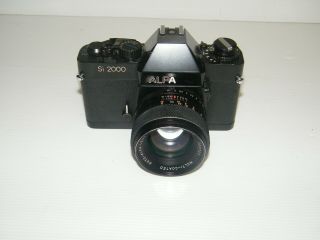ALPA Si 2000 35mm SLR Camera,  ALPA F1.  4 55MM lens & Case - - Omaha NE 3