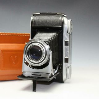 Vintage Voigtlander Bessa Ii 6x9 Rangefinder Camera Color - Heliar 105mm F3.  5 Lens