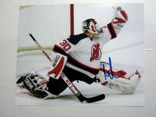 Martin Brodeur Jersey Devils Signed Autographed 8x10 Photo W/