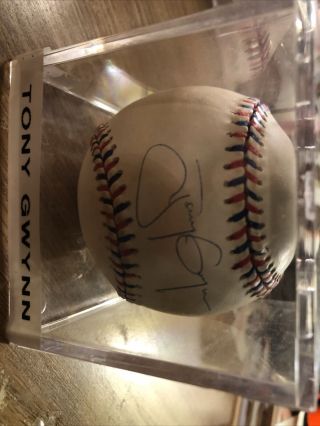 Tony Gwynn Autographed Baseball 1997 All Star Game