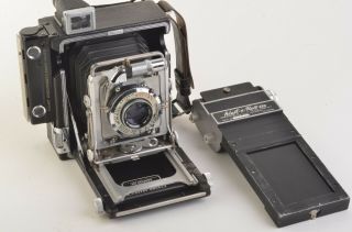 Exc,  Graflex Crown Graphic 2x3 2¼ X 3¼ W/kodak 101mm F4.  5 Lens,  620 Film Back