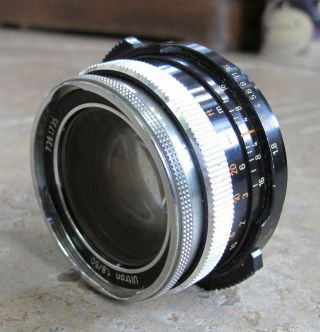 VGC Carl Zeiss 50mm f1.  8 Lens Ultron for Icarex TM 3