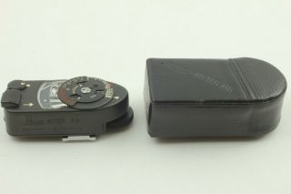 【mint】 Leica Meter Mr - 4 Mr4 Black For M2 M3 M4 M4 - 2 M4 - P From Japan Y114