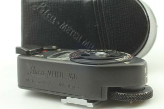 【MINT】 Leica Meter MR - 4 MR4 Black For M2 M3 M4 M4 - 2 M4 - P from Japan Y114 2