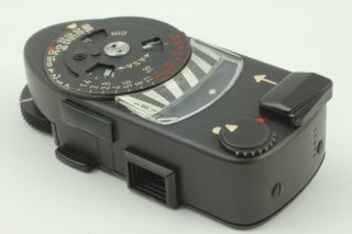 【MINT】 Leica Meter MR - 4 MR4 Black For M2 M3 M4 M4 - 2 M4 - P from Japan Y114 3