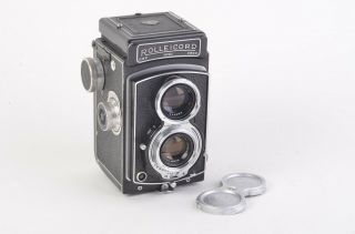 Rollei Rolleicord Iv K3d Tlr Camera W/75mm F3.  5 Xenar,  Gorgeous And Great