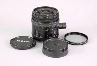 Nikon Pc - Nikkor 35mm F/2.  8 Perspective Control Shift Lens