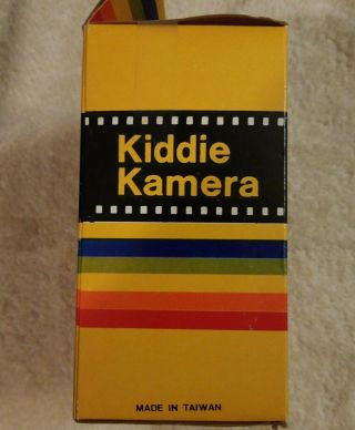 KIDDIE KAMERA BEAR FACE CAMERA Rare Vintage 70 ' s Collectible 110 Film 3