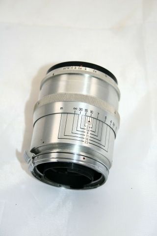 Carl Zeiss Jena Biotar 75mm F/1.  5 For Contax Really Shape.  Focus Smoothly.