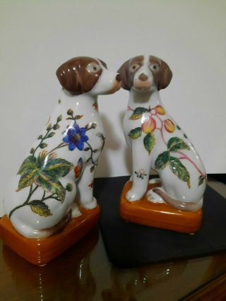 Vintage Staffordshire Style Dogs,