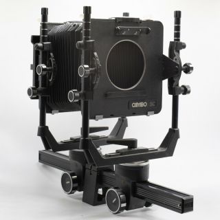 Cambo SC 4X5 Monorail View Camera with Lensboard and Extension Bellows 3