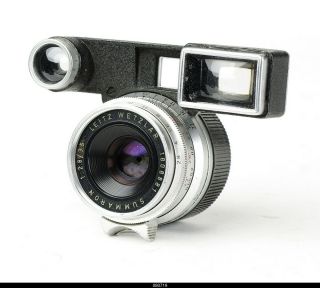 Lens Leica Summaron 2,  8/35mm No.  1808881 For Leica M3