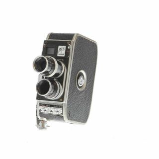 Vintage Bolex Paillard B8 W/berthiot 13mm F/1.  9 & Kern 36mm F/2.  8 Yvar Lens - Ai