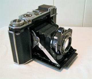 :zeiss Ikon Ikonta 532/16 6x6 Rangefinder Camera W/ Tessar 80mm F2.  8 Lens