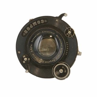 Vintage Schneider - Kreuznach 16.  5cm F/6.  8 Angulon D.  R.  P.  A Dial Compur Ug