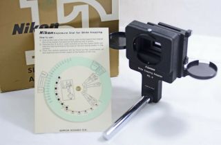 Vintage Nikon Ps - 4 Camera Slide Copying Adapter For Pb - 4 Bellows