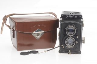 Rollei Rolleiflex Old Standard 3.  5 Twin Lens Reflex Camera W/7.  5cm F3.  5 Len