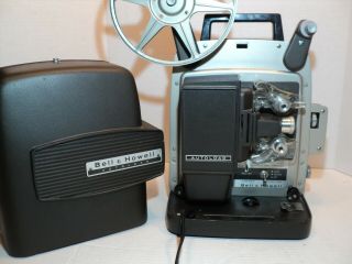 Vintage Bell & Howell 8 Movie Projector Mdl 346a