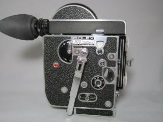 Bolex Rex - 3 Movie Camera,  Professionally Serviced Ready To Film Beauty