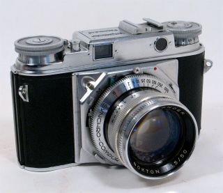 Voigtlander Prominent Camera With Nokton 50mm/f1.  5. ,  124/r