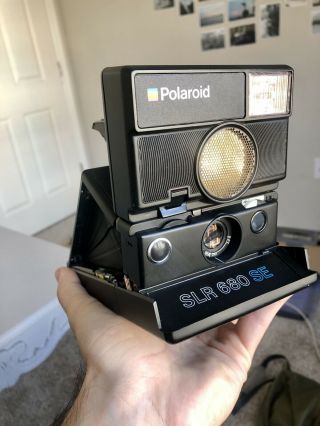 Polaroid Slr 680 Se Instant Film Land Camera