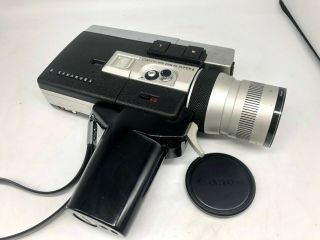 ✈FedEx【EXC,  4】 Canon Auto Zoom 518 8 Cine Film Camera & 3