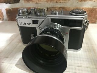 [NEAR MINT] Nikon SP Rangefinder camera w/ Nikkor S 50mm f/1.  4 From JAPAN 370 2