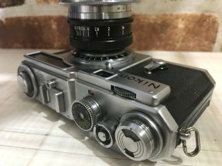 [NEAR MINT] Nikon SP Rangefinder camera w/ Nikkor S 50mm f/1.  4 From JAPAN 370 3