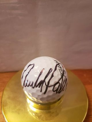Golf Great Arnold Palmer Autographed Signed Golf Ball.