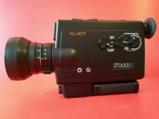 Vintage// Minolta XL 401 8 Movie Camera & Case/ in 2