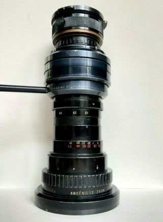 Angenieux 12 - 120mm F/2.  2 Cameflex Mount - With Bayonet Adapter