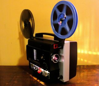 Gaf 3000 S Sound Movie Adjustable Speed Projector Serviced
