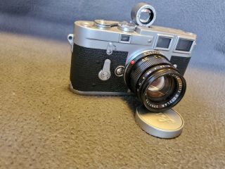 Leica M3 Dbp Camera,  Ernst Leitz 1:2 Summicron Lens